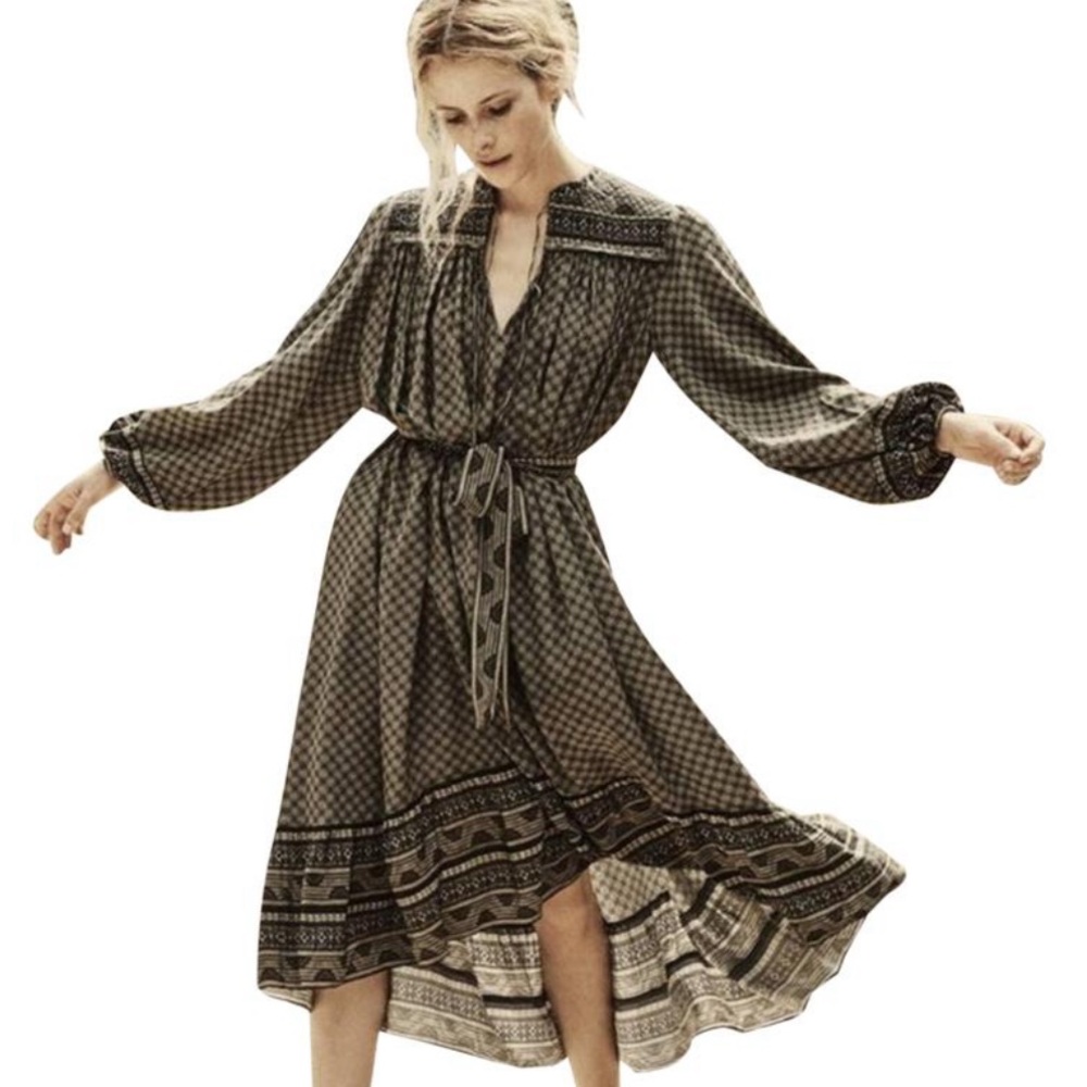 Dôen Vista silk dress- size XS